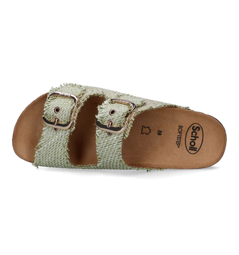 Scholl  Josephine Nu-pieds orthopédiques en Vert pour femmes (338548)