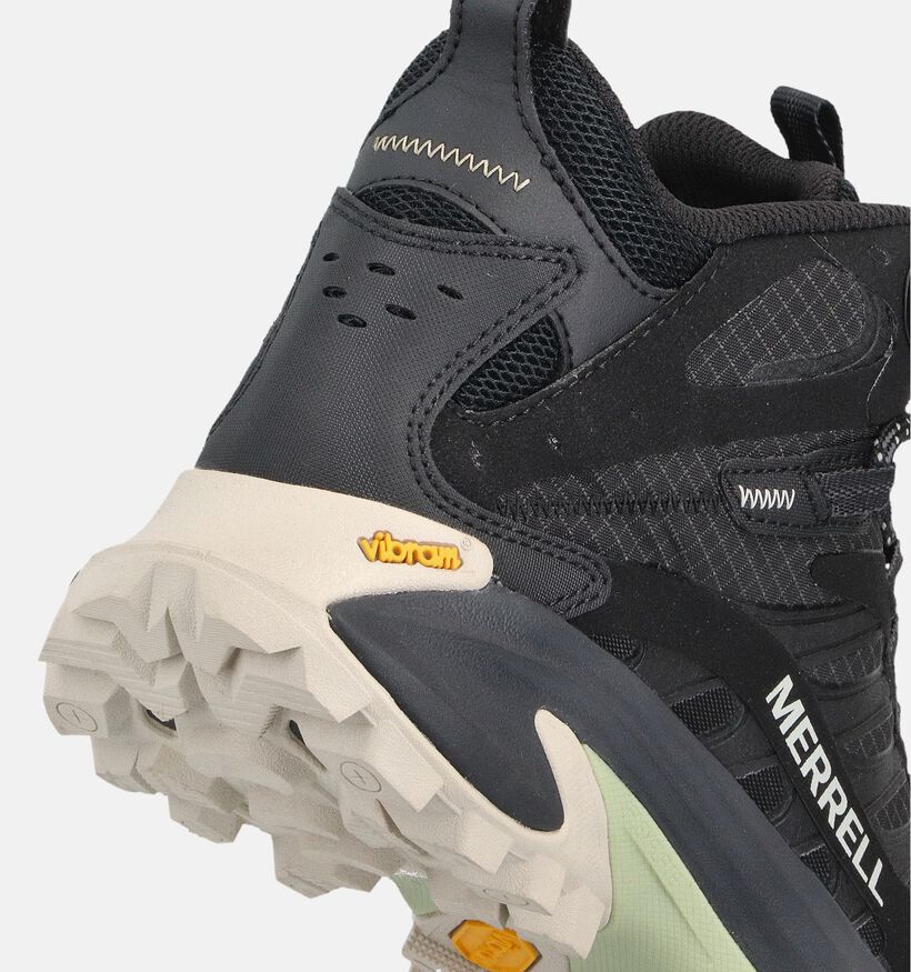 Merrell Moab Speed 2 Chaussures de randonnée en Noir pour femmes (363643) - pour semelles orthopédiques