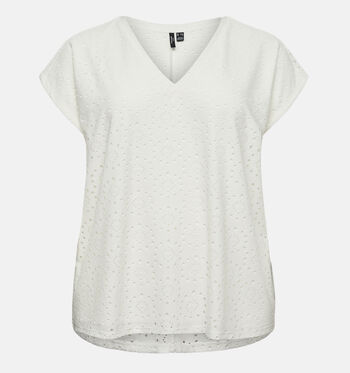 Vero Moda Curve T-shirts Wit