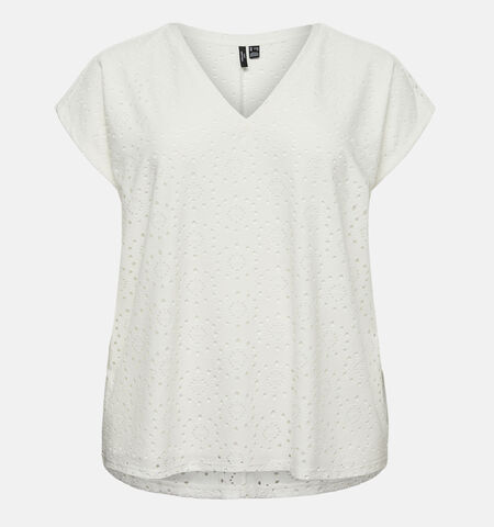Vero Moda Curve T-shirts Wit