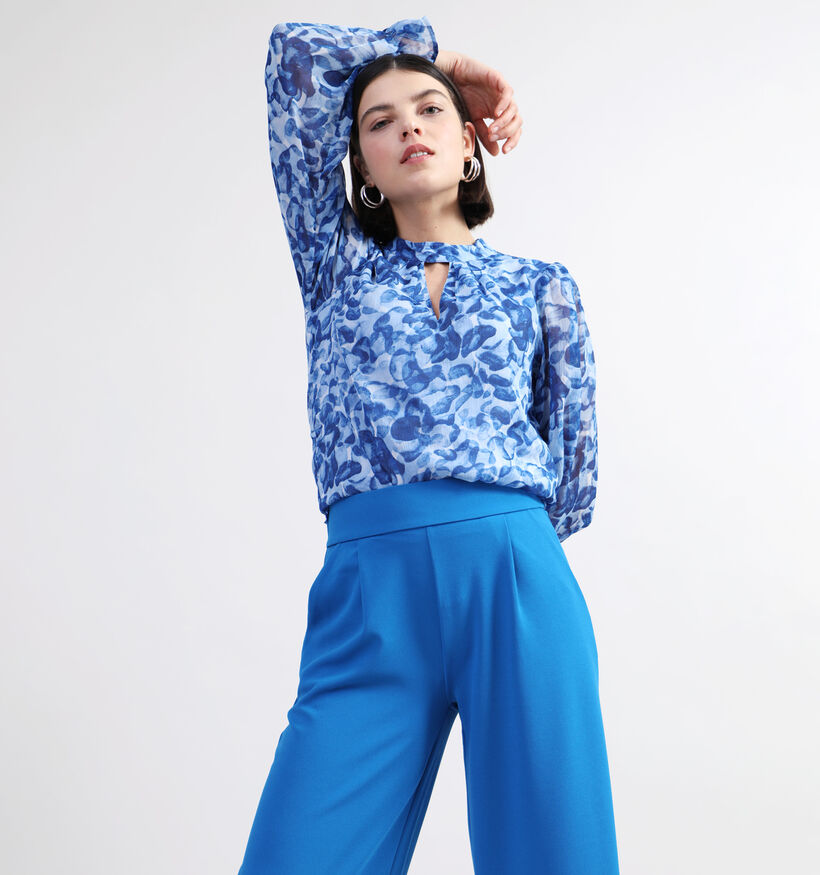 Vila Falia Roe Blouse en Bleu pour femmes (335028)