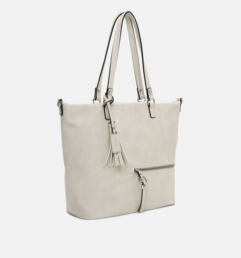 Tamaris Nele Ecru Shopper voor dames (355654)