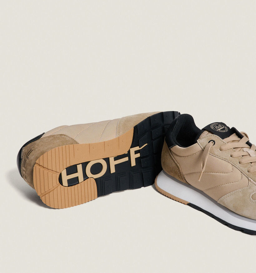 Hoff Track & Field Ambracia Beige Veterschoenen voor heren (356007) - geschikt voor steunzolen