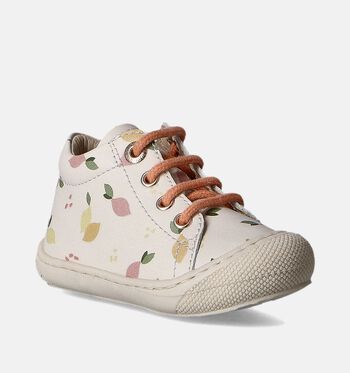 Naturino Cocoon Sneakers Wit/Beige/Roze