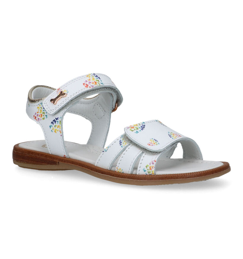 STONES and BONES Zefia Sandales en Blanc pour filles (322542)