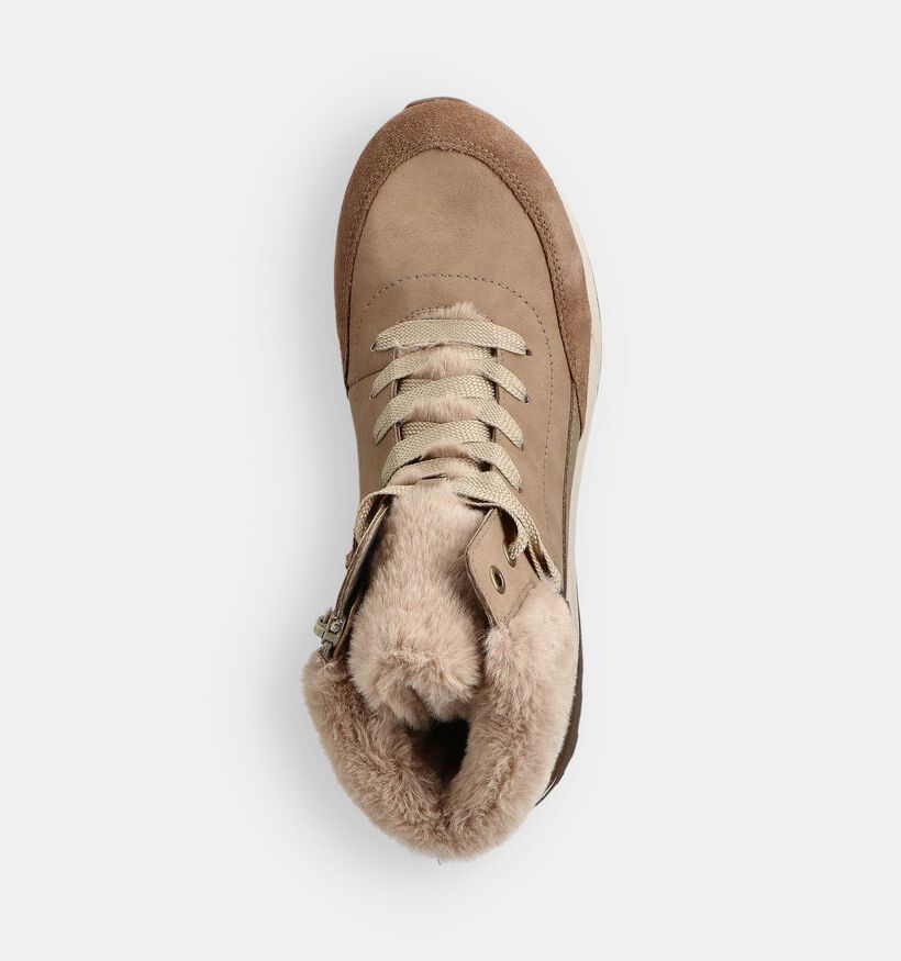 Rieker R-Evolution Lichtbruine Boots voor dames (363553) - geschikt voor steunzolen