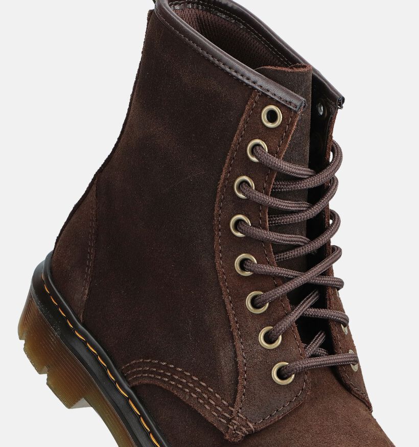 Dr. Martens Eye Boot Donkerbruine Boots voor dames (367505) - geschikt voor steunzolen