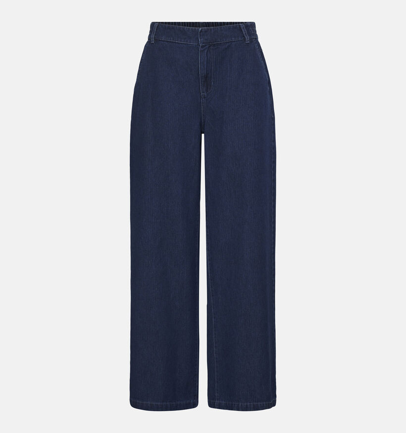 Fransa Holli Donkerblauwe Straight Leg Jeans voor dames (377898)