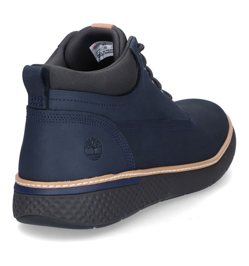 Timberland Cross Mark PT Chukka Bottines en Bleu pour hommes (313509)