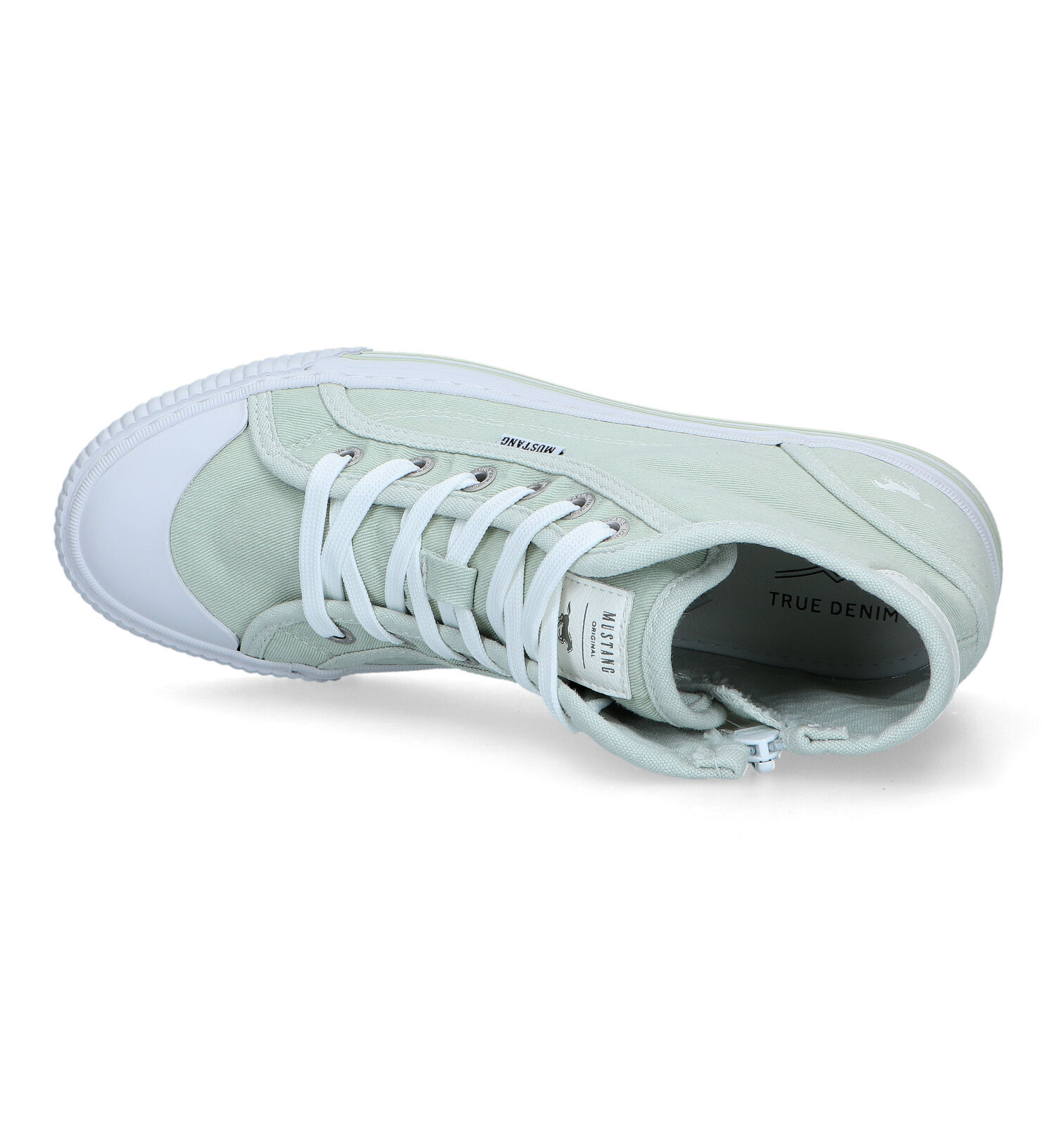 Mustang sneakers zonder veters hot sale