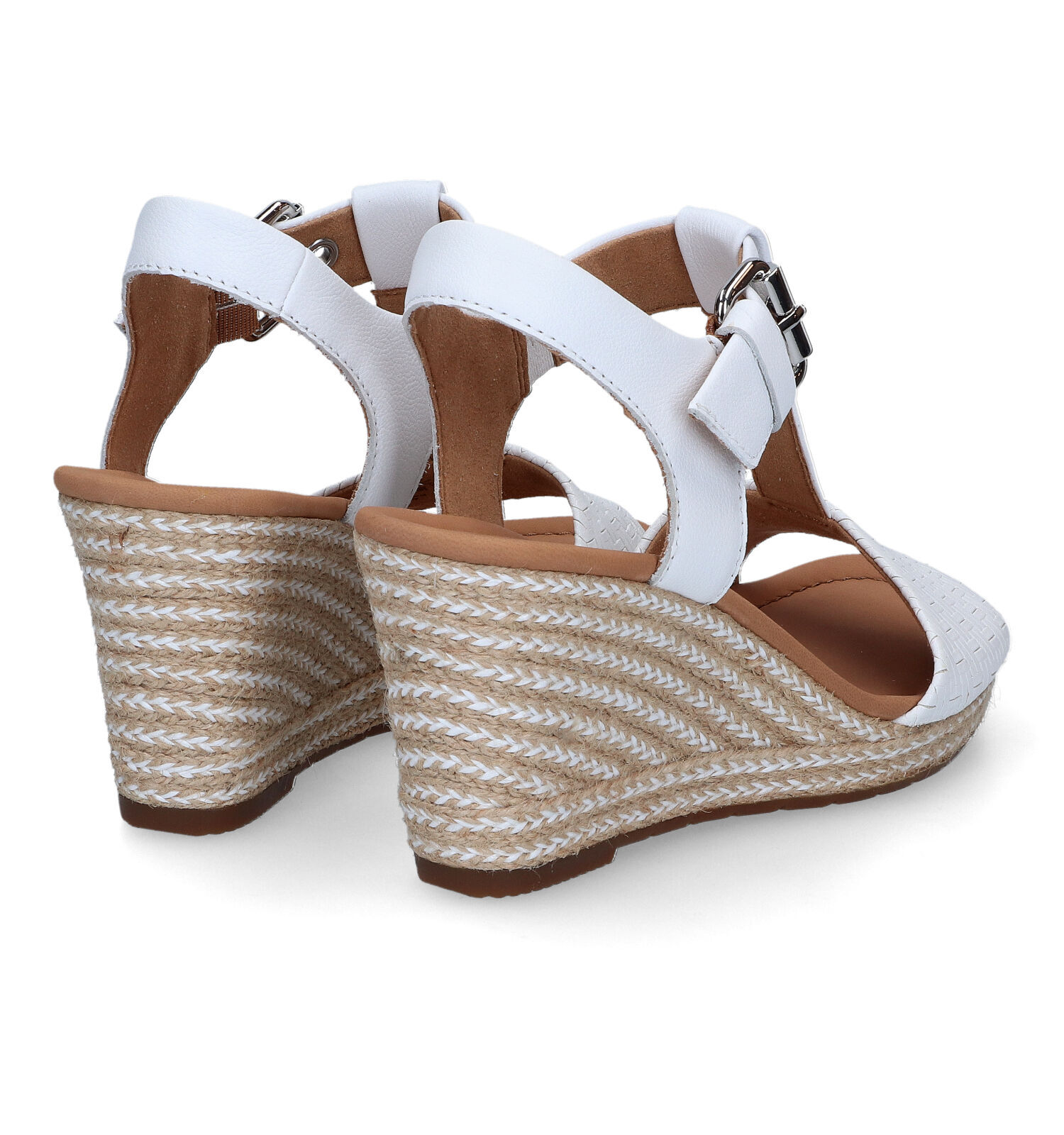 Gabor Witte Sandalen Dames Sandalen Lage schoenen Online op