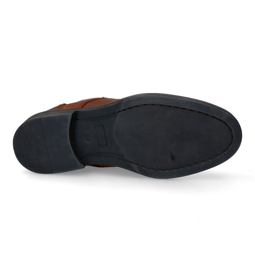 Jack & Jones Karl Leather Cognac Bottines in leer (296663)
