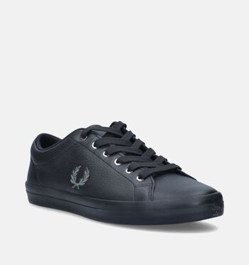 Fred Perry Lage schoenen Zwart/Wit/Beige/Cognac