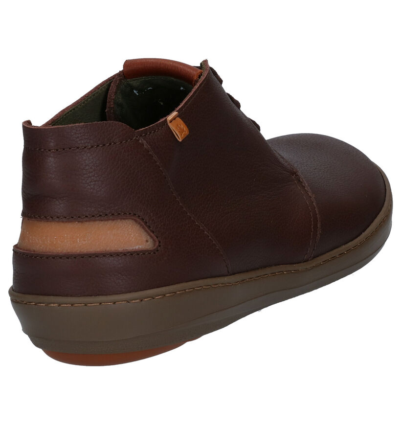 El Naturalista Meteo Chaussures à Lacets en Cognac en cuir (298213)