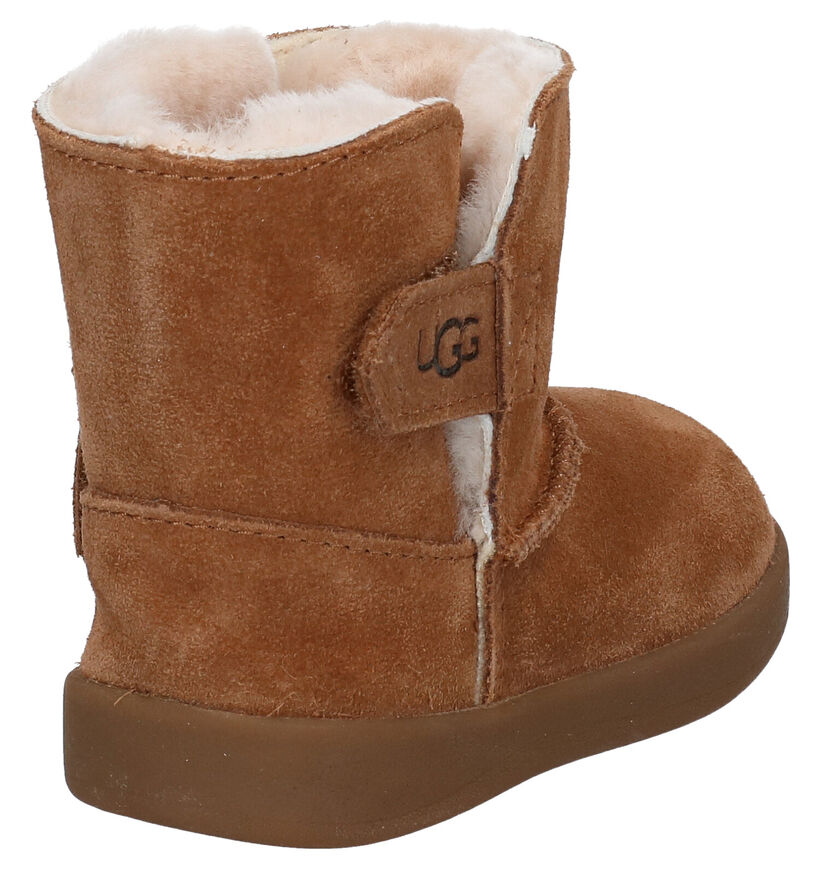 UGG Keelan Cognac Boots in daim (294891)