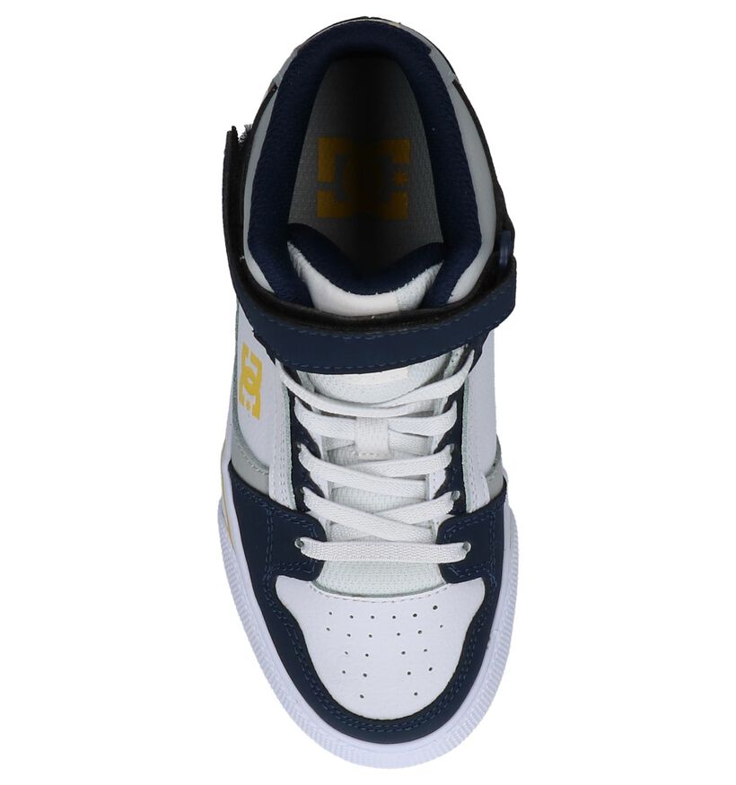 Blauwe DC Shoes Pure Hoge Skateschoenen in kunstleer (220886)