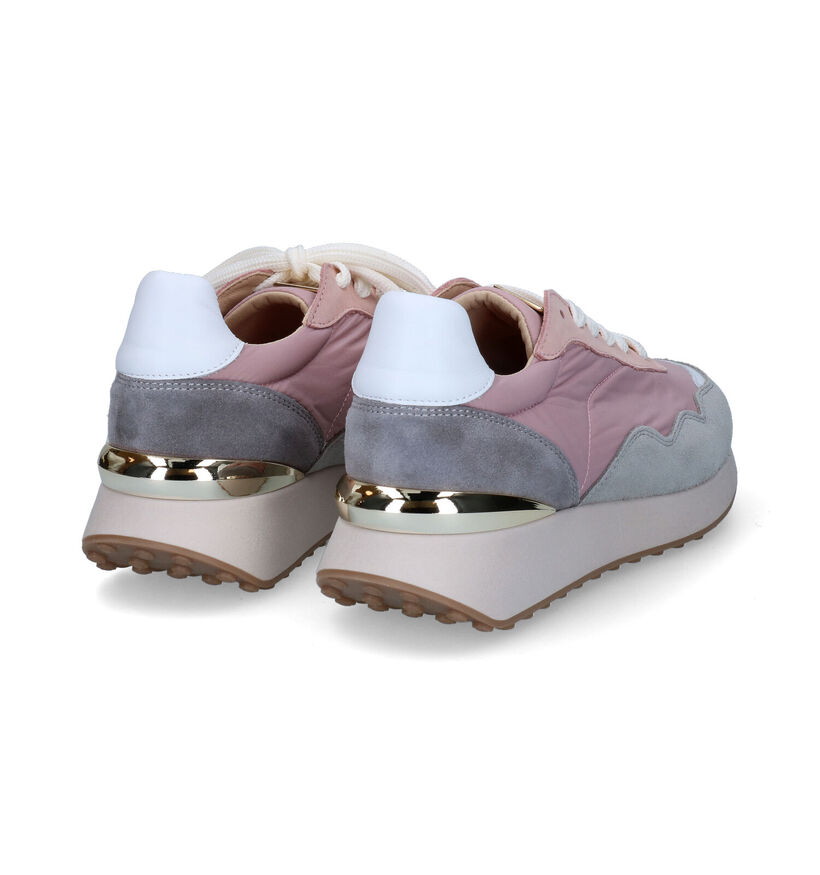 Scapa Baskets casual en Rose pour femmes (307047) - pour semelles orthopédiques