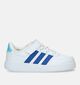 adidas Breaknet 2.0 EL Baskets en Blanc pour filles, garçons (326880) - pour semelles orthopédiques