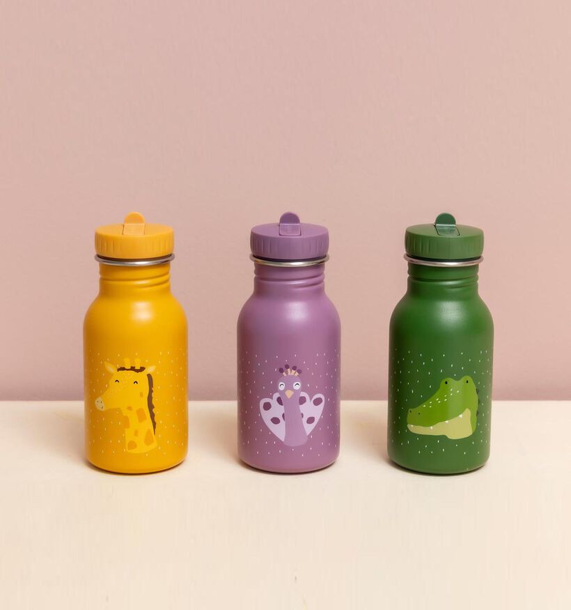 Trixie Mr. Alligator Gourde 350 ml en Vert fonc&eacute; pour filles, gar&ccedil;ons (385939)