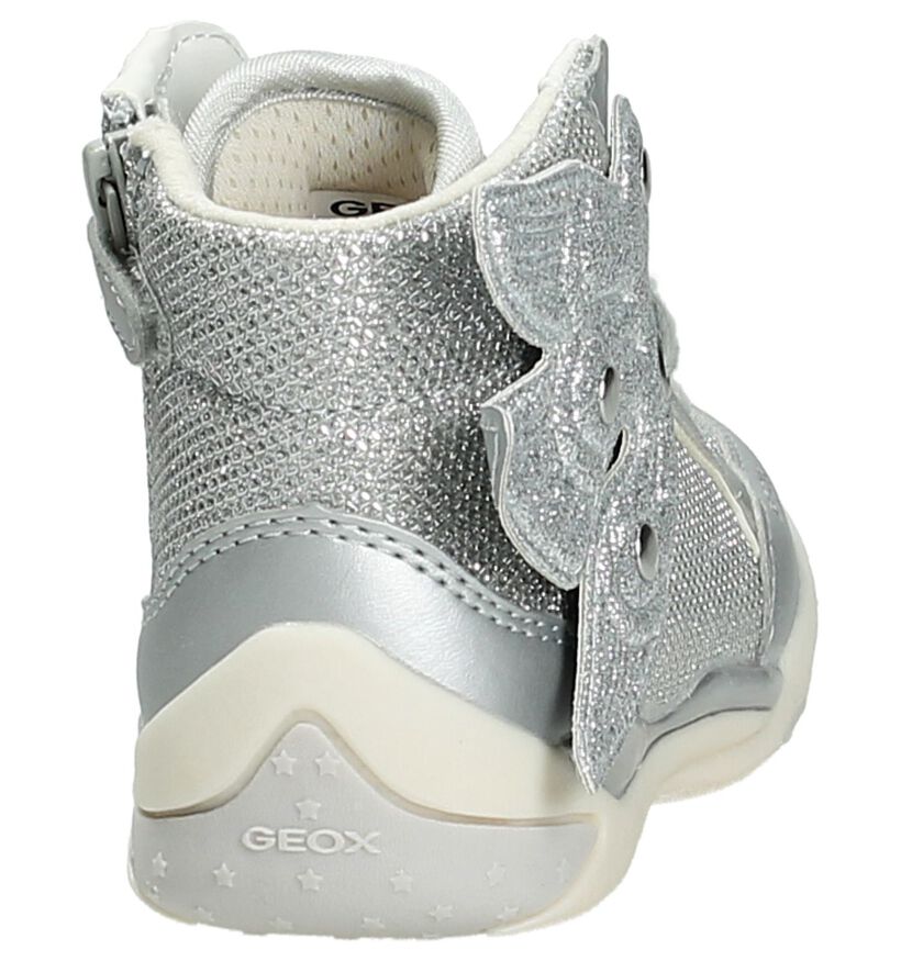 Hoge Sneakers Geox Zilver in kunstleer (170546)