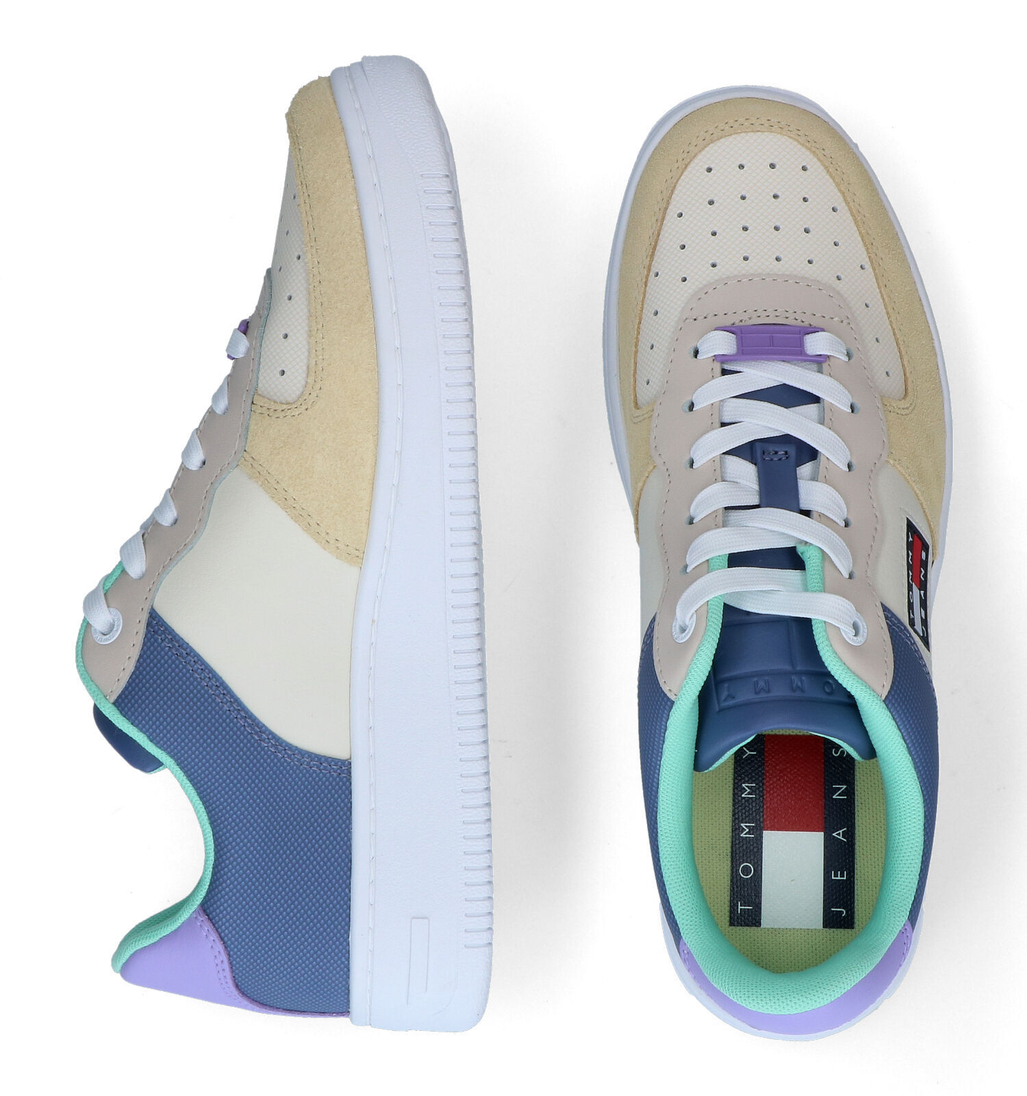 Blauwe dames hotsell sneakers tommy hilfiger