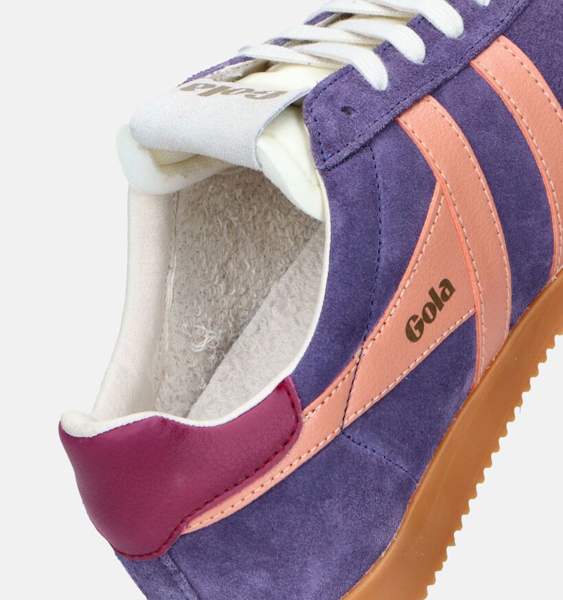 Gola Elan CLB538 Baskets en Mauve pour femmes (345100) - pour semelles orthopédiques