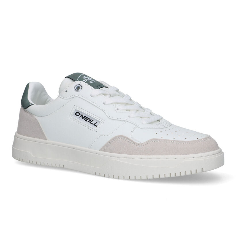 O'Neill Galveston Witte Sneakers in kunstleer (321928)
