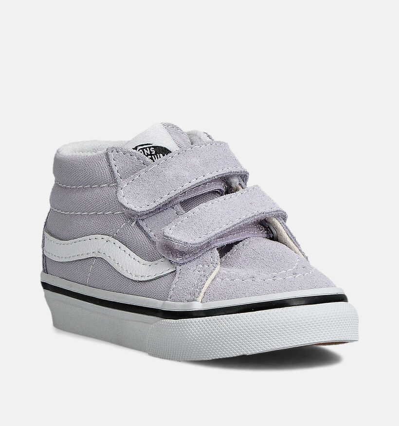 Vans SK8 Mid Reissue Baskets en Violet pour filles, garçons (361021)