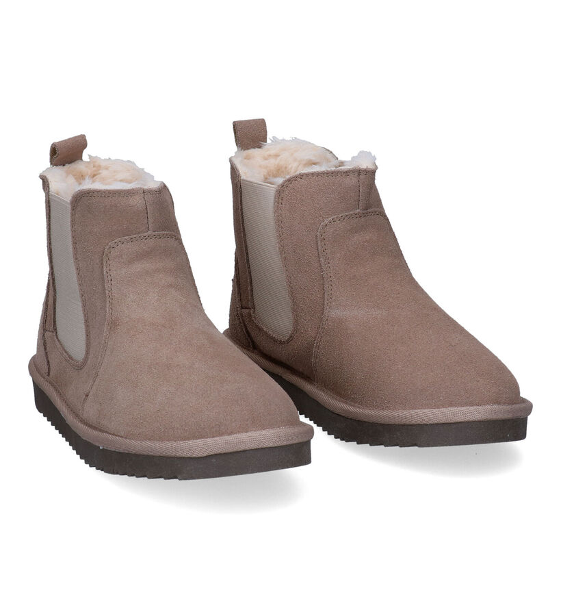 Esprit Bottes de neige en Noir en nubuck (295285)