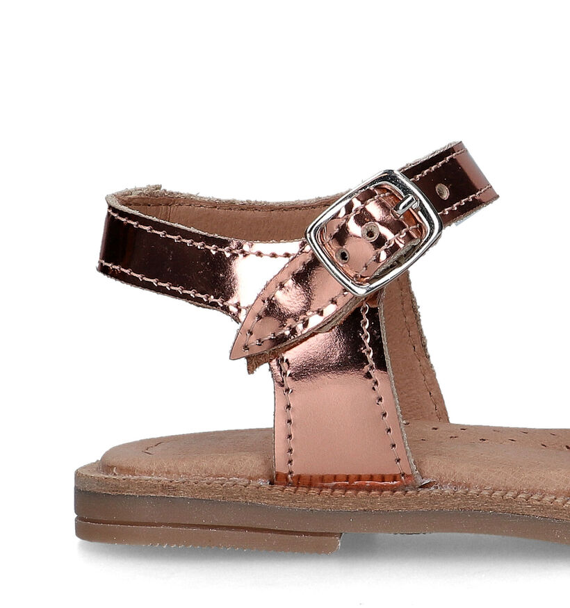 Milo & Mila Rose gold Sandalen voor meisjes (324512)