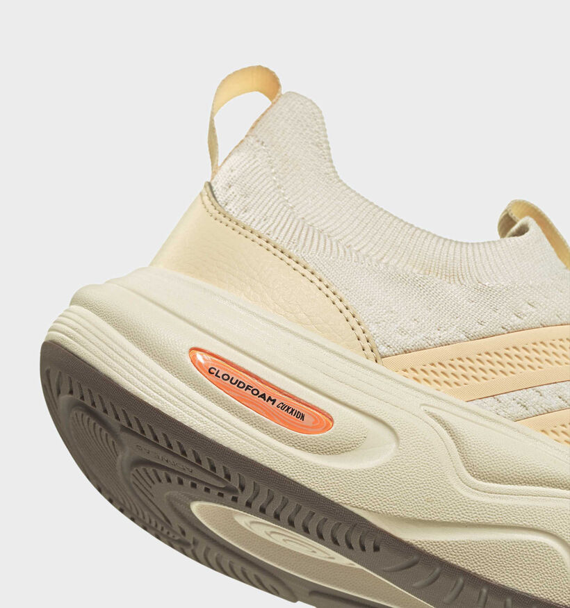 Adidas Cloudfoam Cuxxion-Sock Beige Sneakers voor dames (366751)