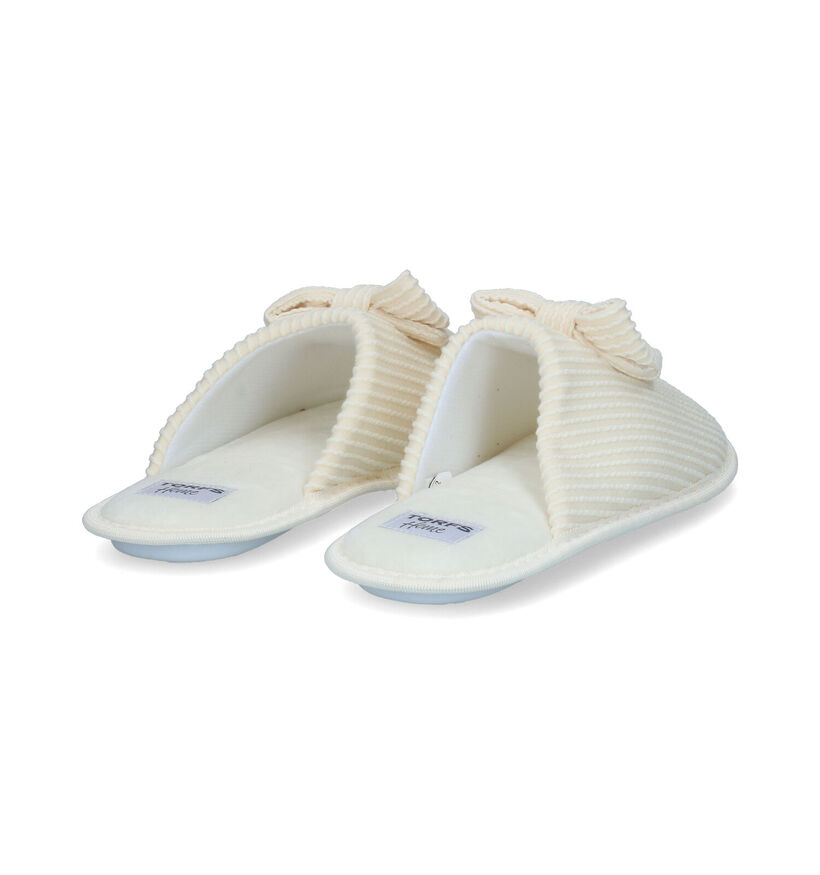 Torfs Home Pantoufles ouvertes en Rose pour femmes (310263)