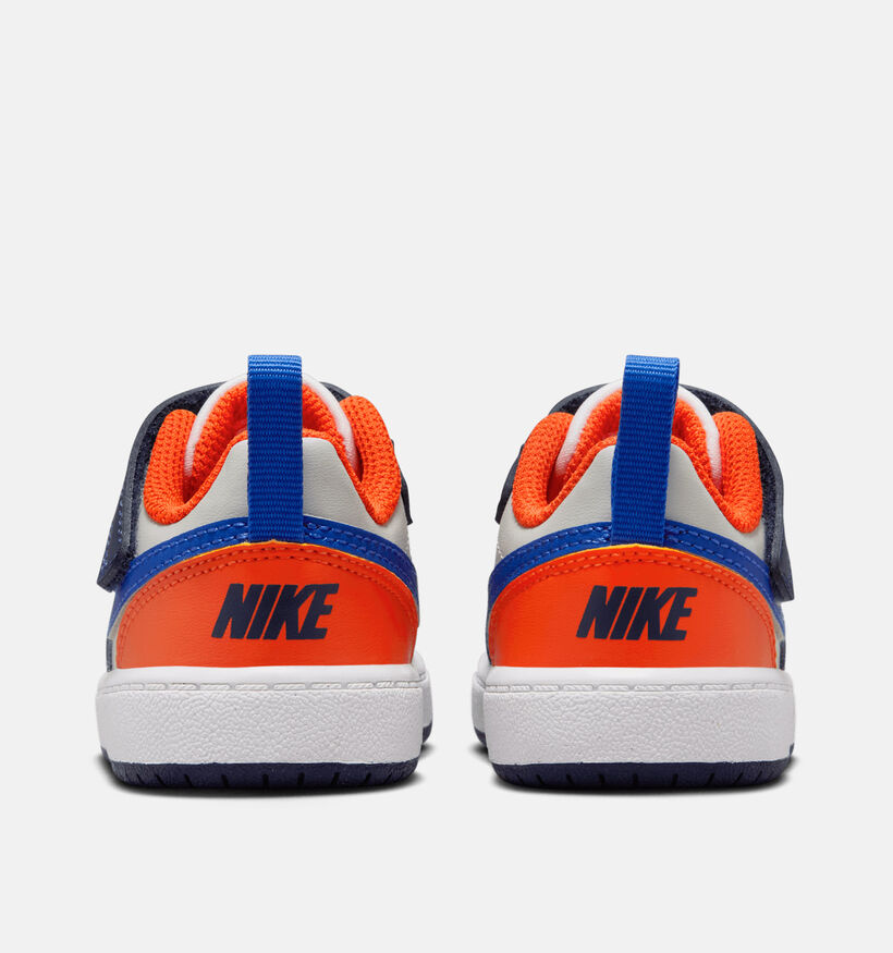 Nike Court Borough Blauwe Sneakers voor meisjes, jongens (344715)