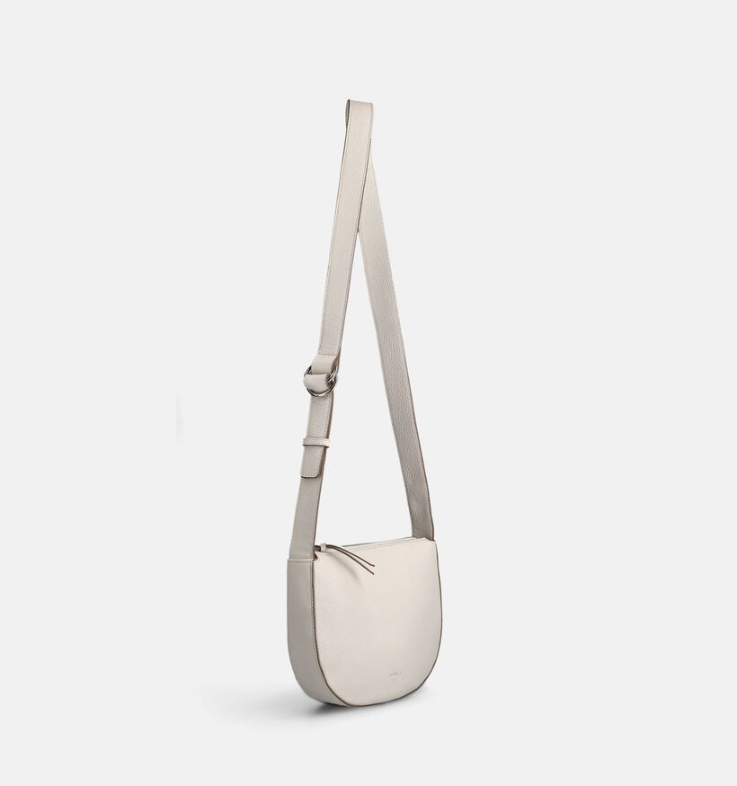 Crinkles Beige Crossbody Tas voor dames (373918)