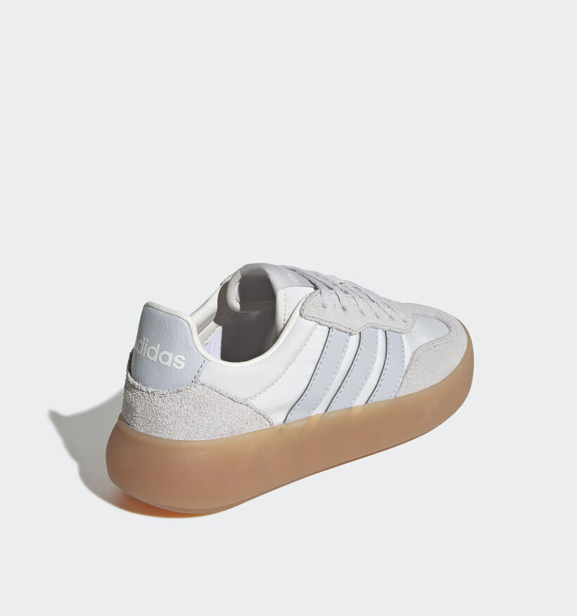 adidas Barreda Baskets basses en Blanc pour garçons, filles (359612) - pour semelles orthopédiques