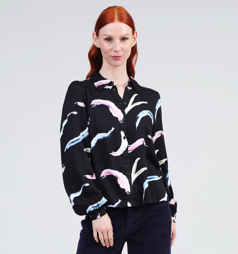 Vero Moda Fiola Zwarte Blouse pour femmes (349623)