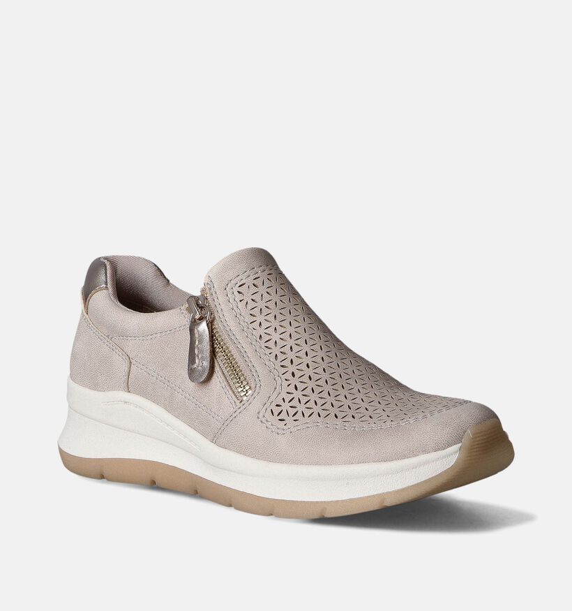Jana Beige Instappers voor dames (351638)