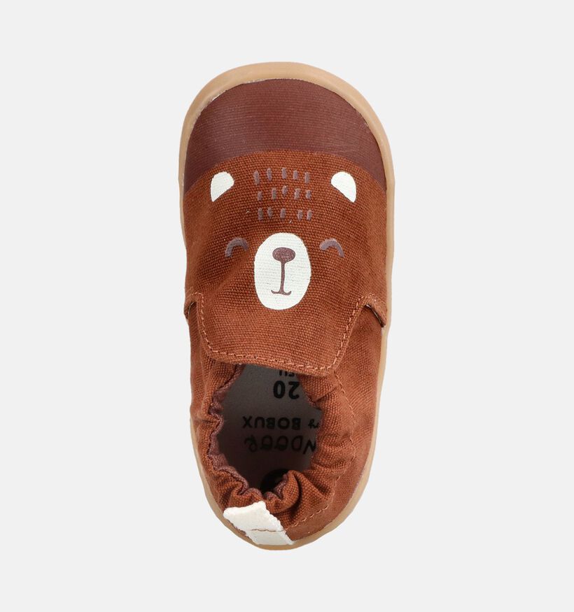 Bobux Cosy Bear Cognac Kruipschoenen voor meisjes, jongens (379249)
