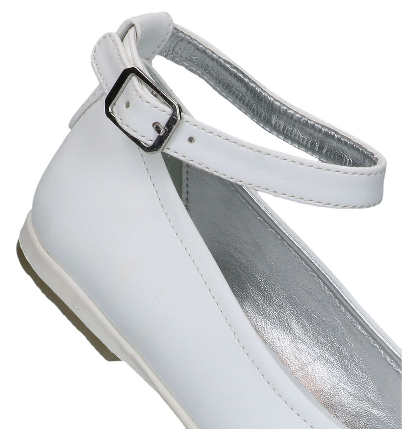 Asso Ballerines en Blanc pour filles (321795)