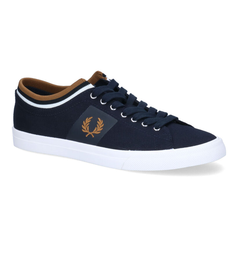 Fred Perry Underspin Chaussures basses en Bleu pour hommes (304476)