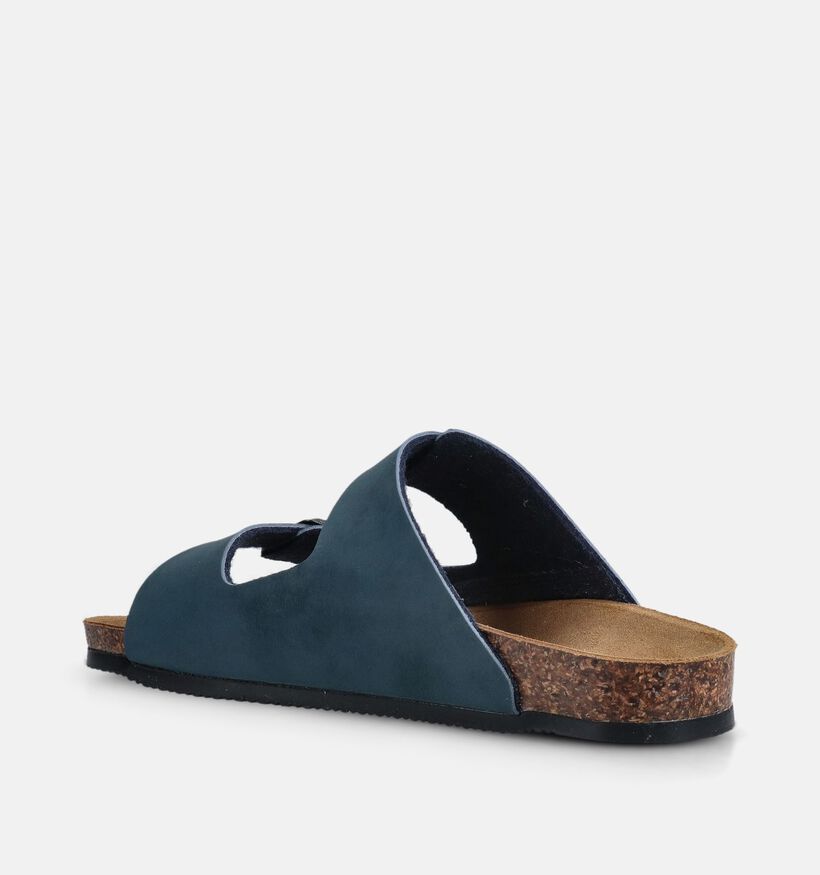 Biomodex Nu-pieds en Bleu fonc&eacute; pour filles, gar&ccedil;ons (373065)