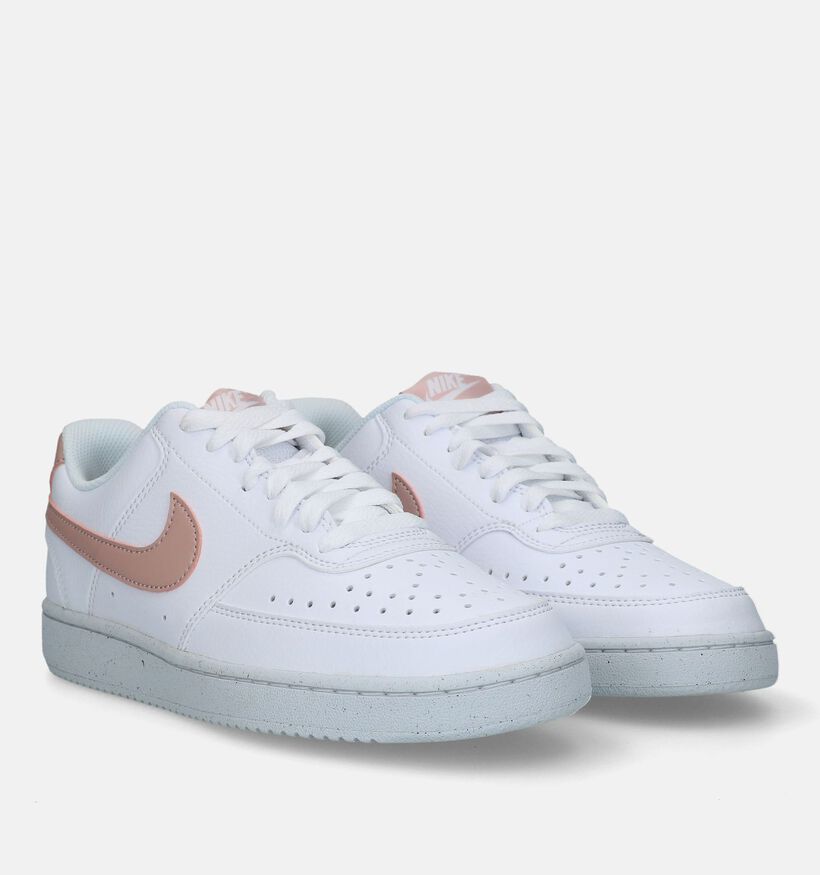 Nike Court Vision Low Next Nature Witte Sneakers voor dames (332408)