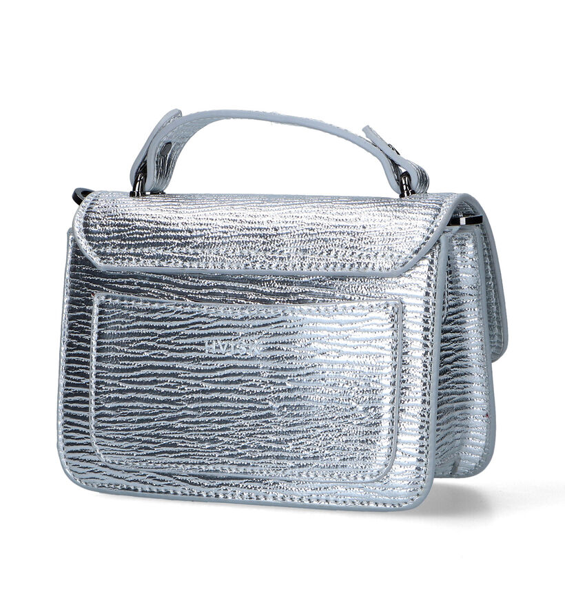 Hvisk Renei Metallic Sac porté croisé en Vert pour femmes (316679)