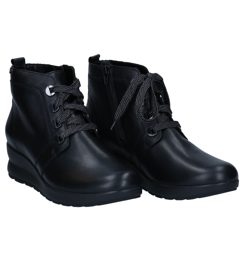 Mephisto Philipa Bottillons à talons en Noir en cuir (298104)