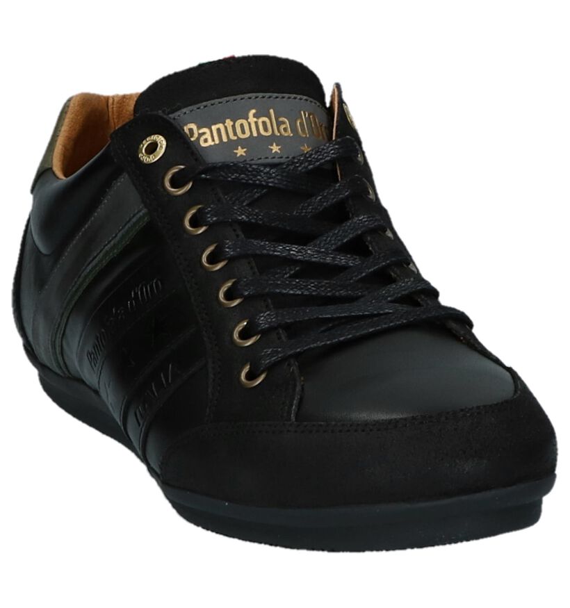 Pantofola d'Oro Chaussures basses en Noir en cuir (223496)
