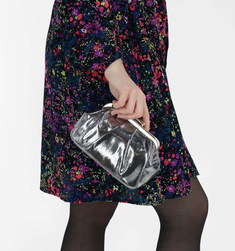 Ted Baker Debzi Sac de soirée en Argent en simili cuir (280405)