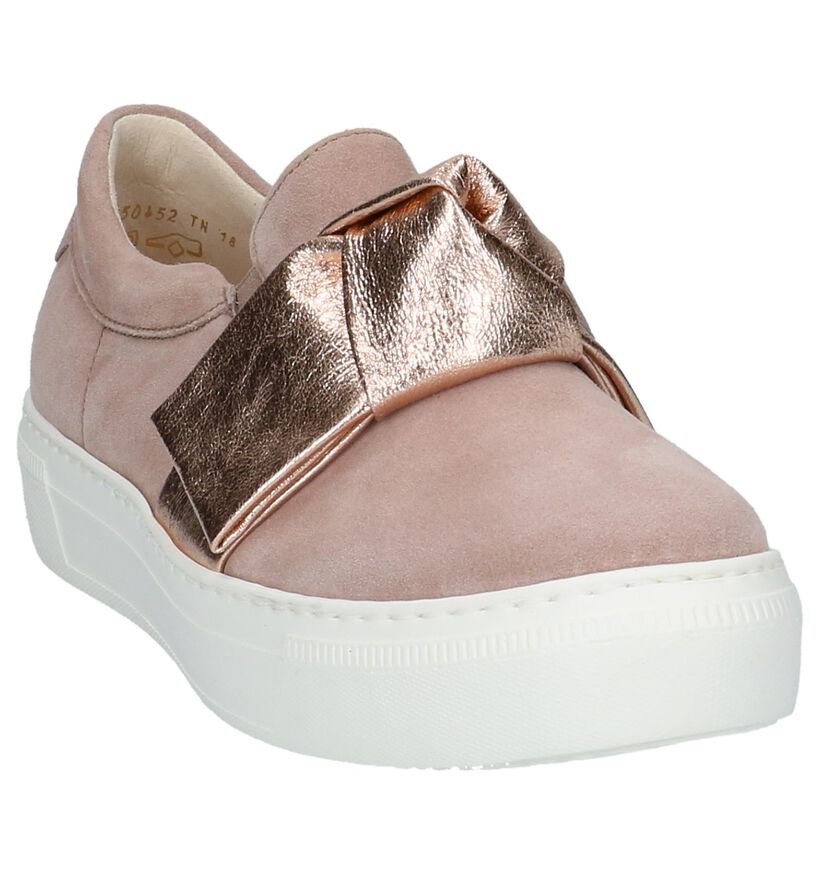 Gabor Best Fitting Roze Instappers in daim (216186)
