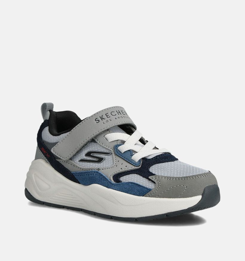 Skechers Nova Baskets basses en Bleu pour filles, garçons (361094) - pour semelles orthopédiques