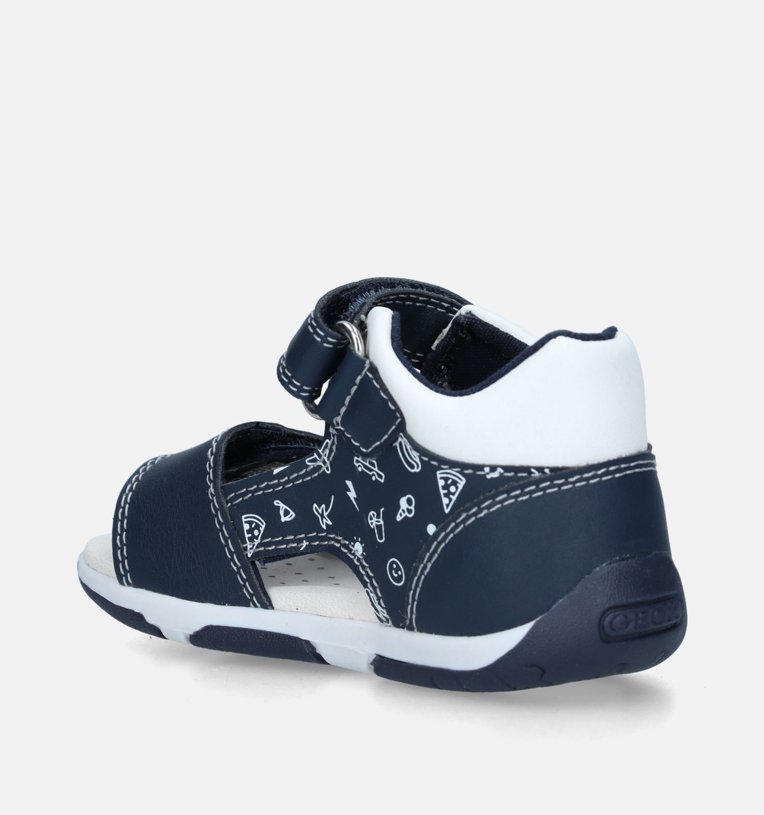 Geox Tapuz Blauwe Sandalen Jongens Babyschoenen Online op TORFS.BE