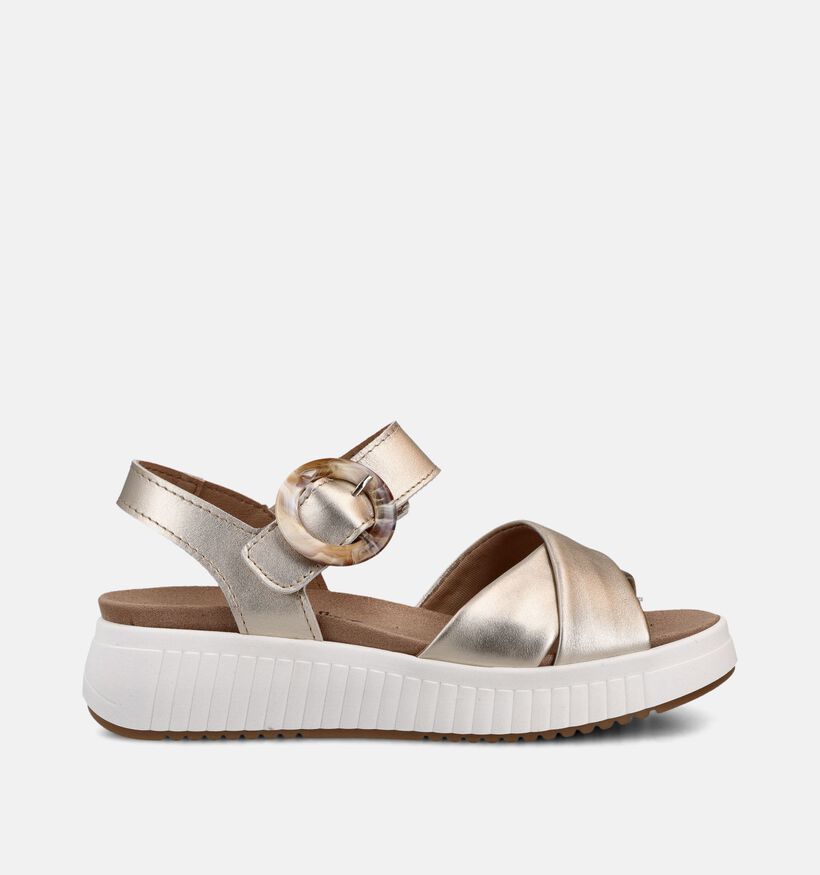 Solemade Harper 01 Gouden Sandalen voor Steunzolen voor dames (371649) - geschikt voor steunzolen